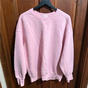Aerie Cloud Fleece Oversized Crewneck Sweatshirt Size M